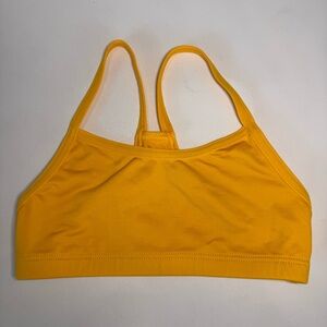 Motionwear Racerback Cami Bra Top Yellow, Large Child 12-14